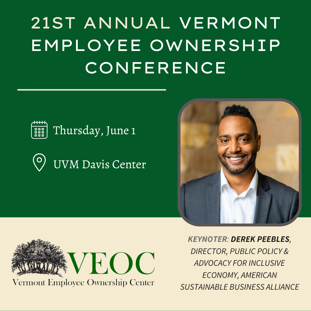 Keynote speaker graphic for VEOC annual conference