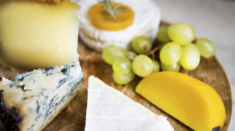 photo of a cheese platter