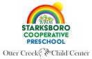Logos for Starksboro Cooperative Preschool and Otter Creek Child Center