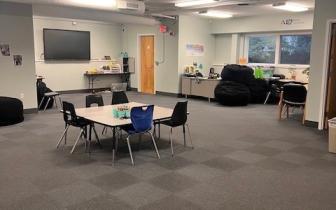 Large Office Room below Vermont Sun Fitness in Middlebury 